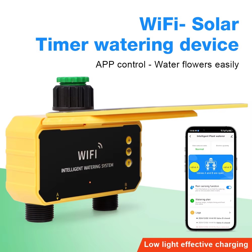 Smart Garden Tools - Controlador de Riego Solar WIFI de