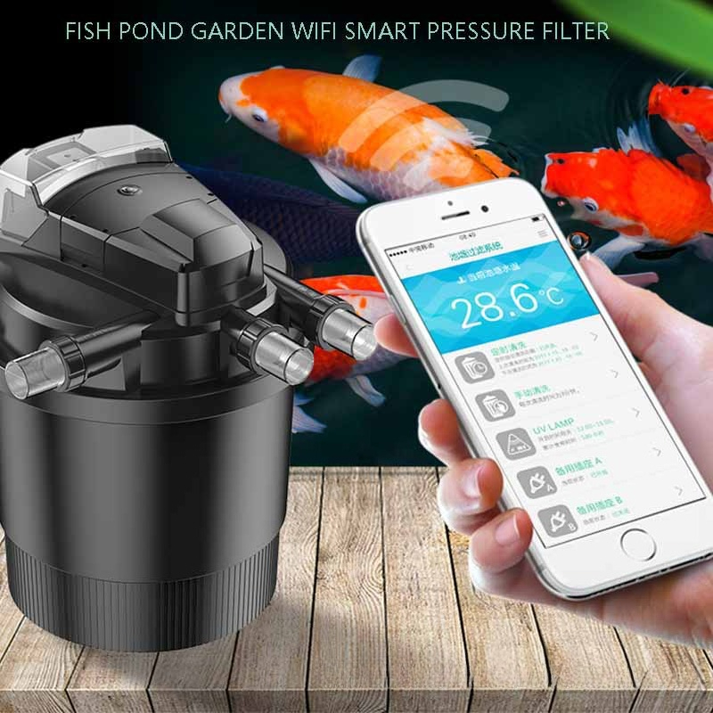 Smart Garden Water Features - Filtro Inteligente Automático para Estanques con
