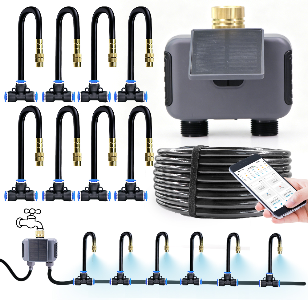 Smart Garden Monitoring System - Sistema de Riego por Aspersión con