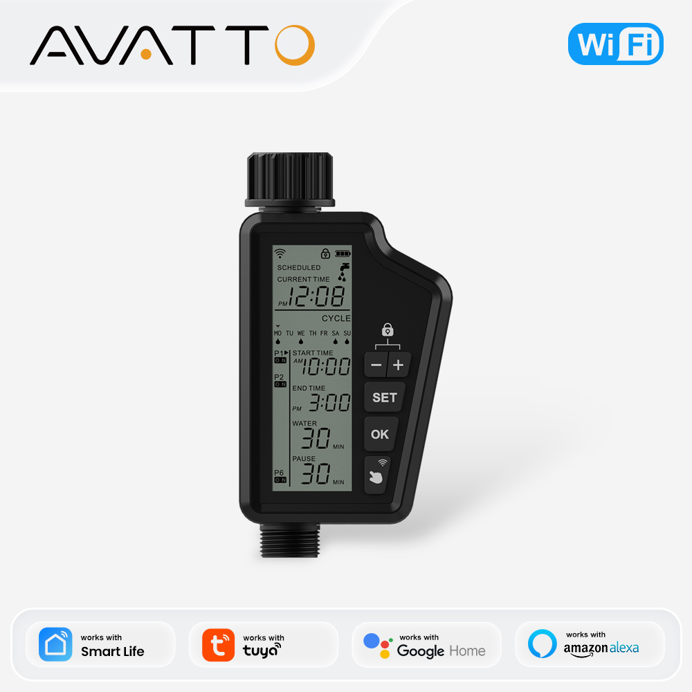Smart Garden Tools - AVATTO Tuya WIFI Temporizador de riego