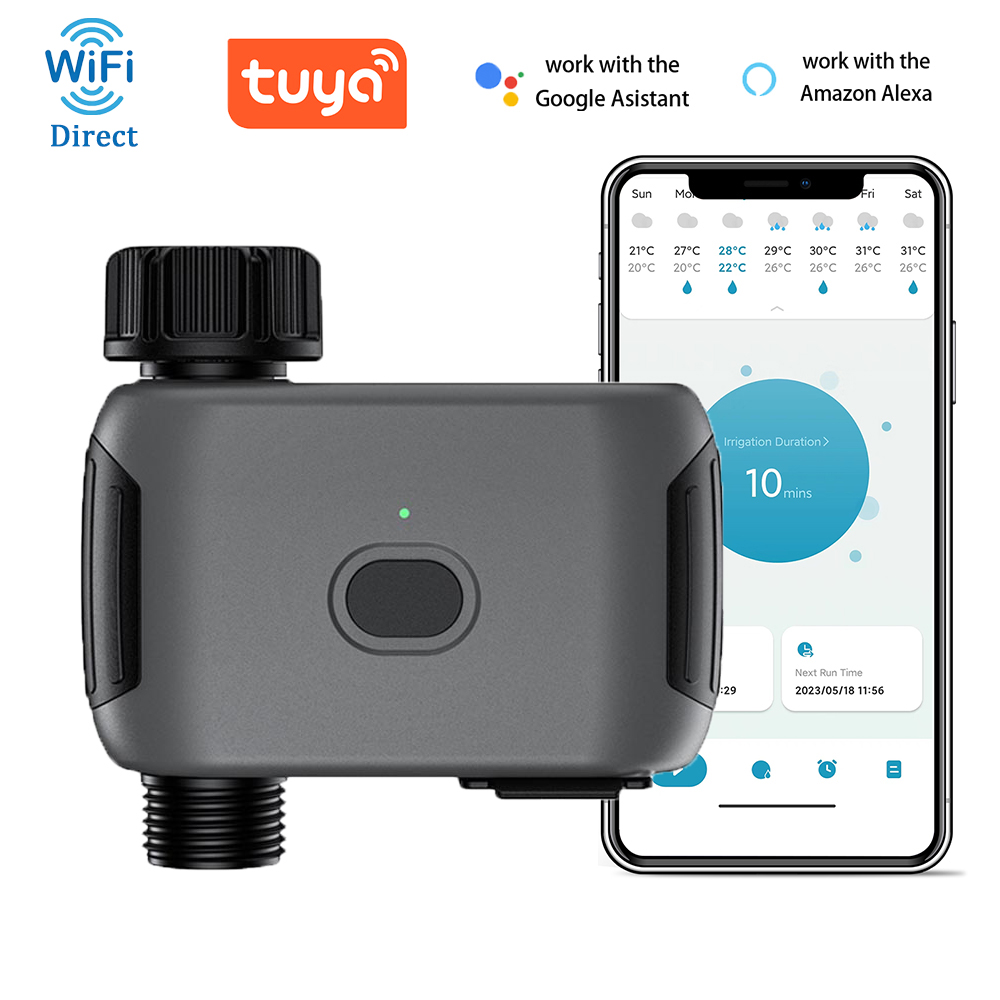 Smart Garden Tools - Temporizador de aspersor Wifi Insoma, sistema