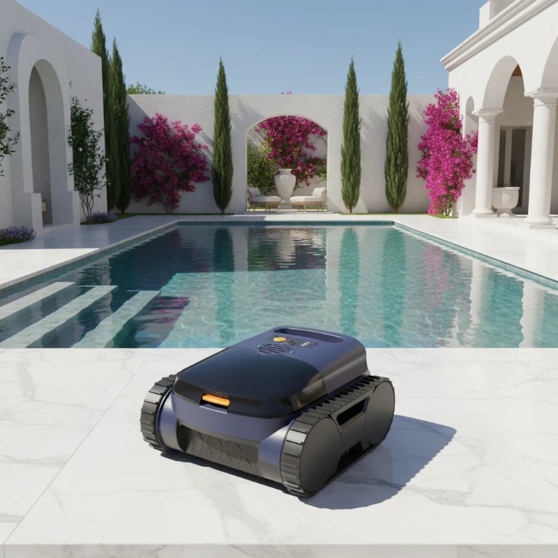 Smart Garden Is - Limpiador de Piscinas Robótico Inalámbrico Airo