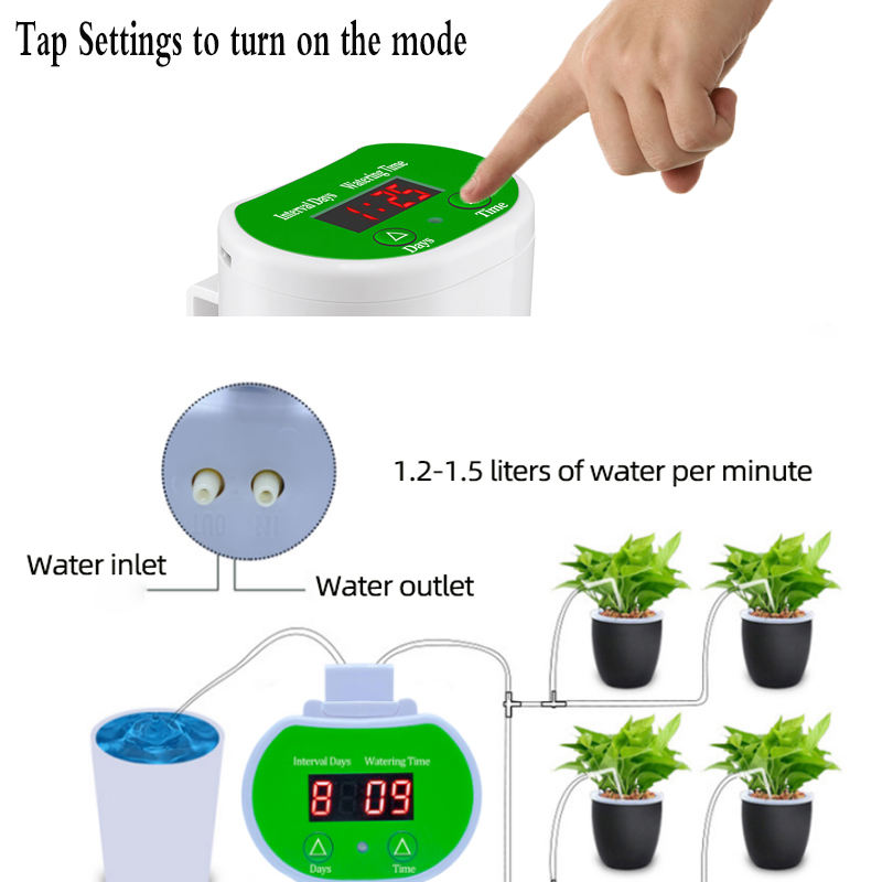 Un regador de flores automátic - Smart Garden Tools reseña y precio