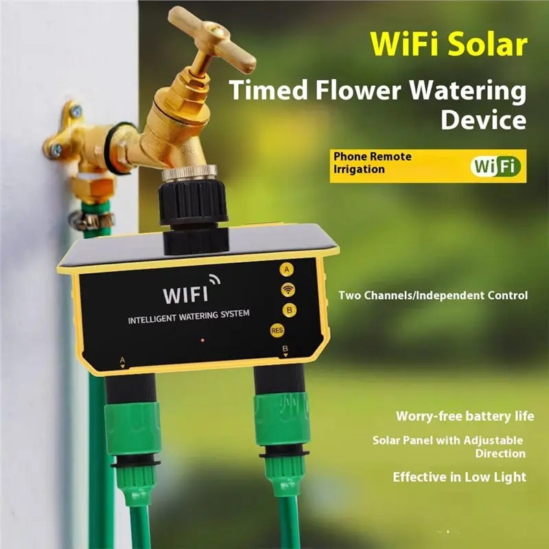 Controlador de Riego Solar WIF - Smart Garden Tools reseña y precio