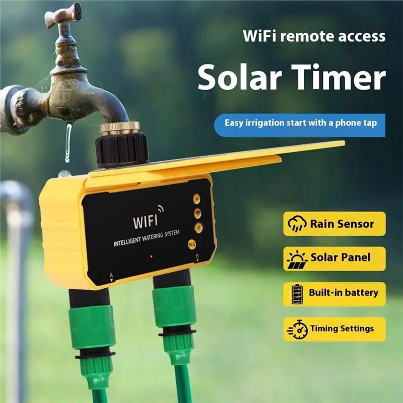 Controlador de Riego Solar WIF - Smart Garden Tools reseña y precio