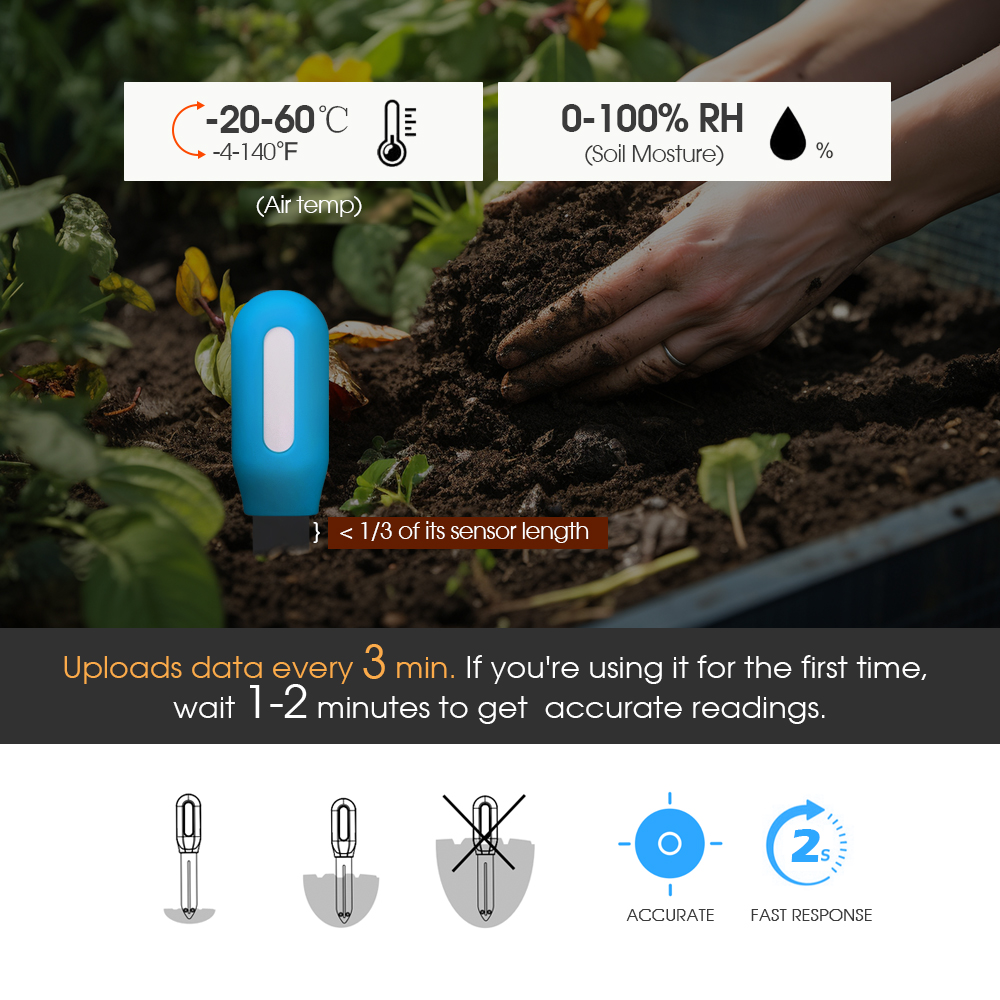 Sensor inteligente de suelo Zi - Smart Garden Is reseña y precio