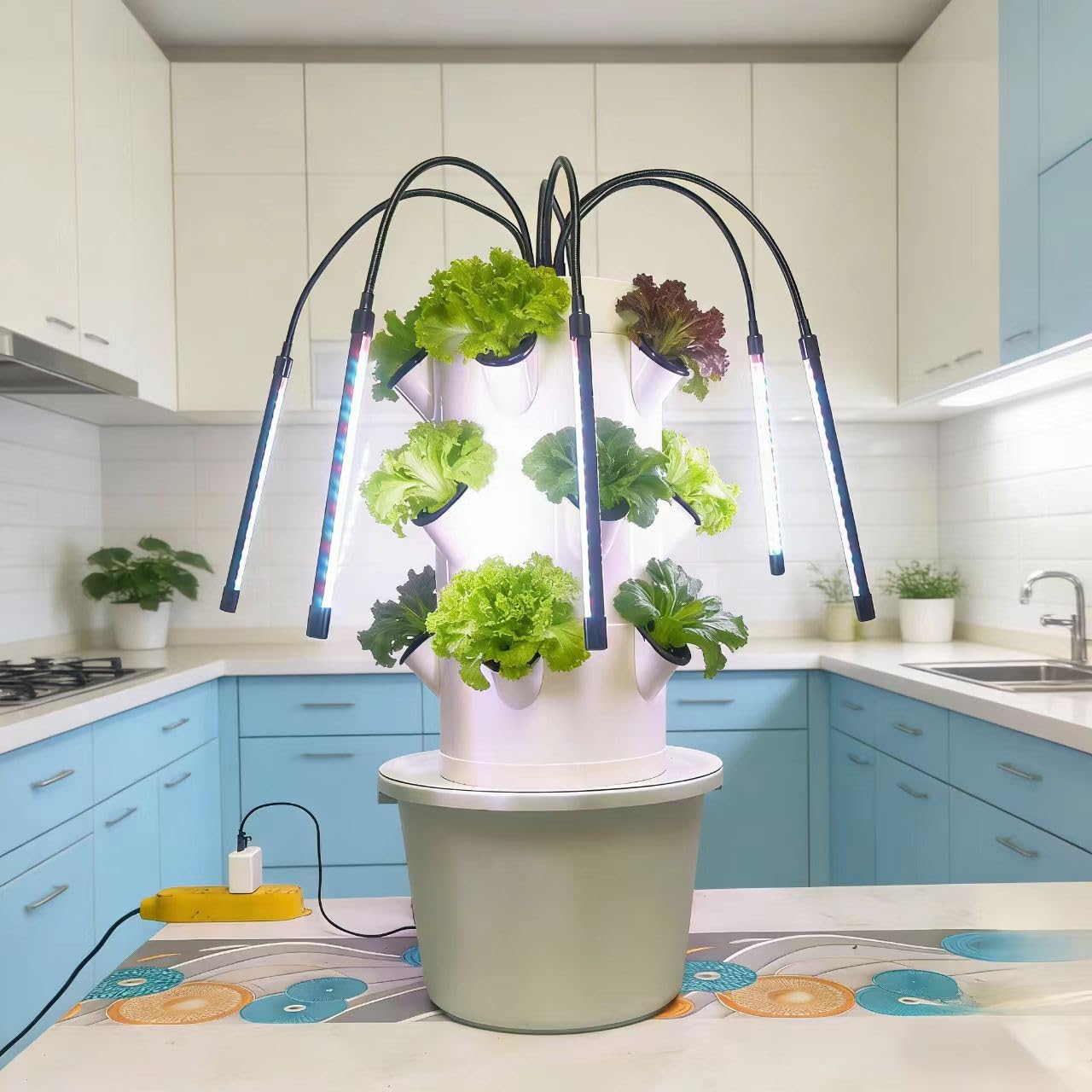 Sistema de Cultivo Hidropónico - Indoor Herb Garden Kit reseña y precio