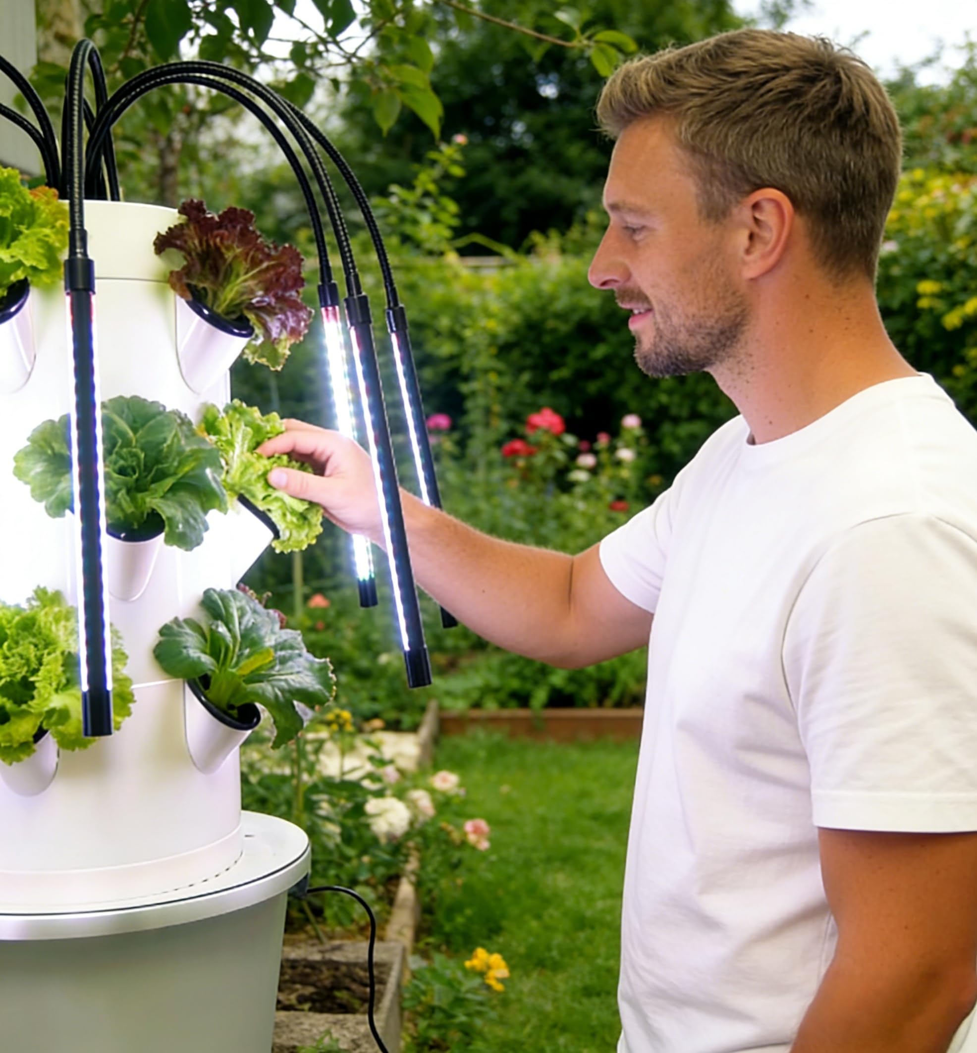 Sistema de Cultivo Hidropónico - Indoor Herb Garden Kit reseña y precio