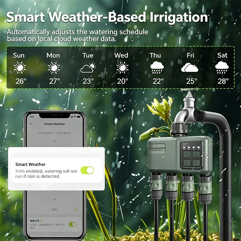 Sistema de Riego Automático pa - Smart Garden Monitoring System reseña y precio