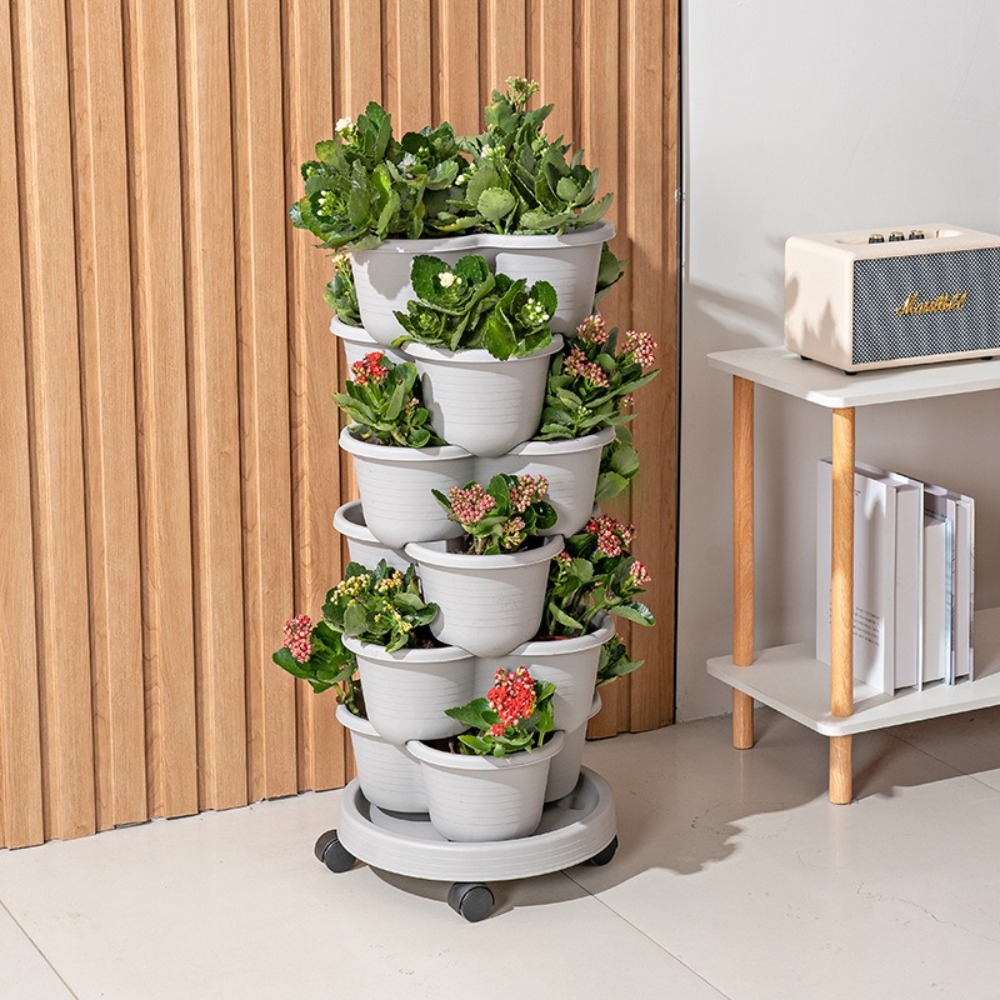 Nueva torre Vertical, maceta a - Vertical Planter Tower reseña y precio