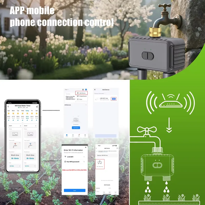 Temporizador de Riego Intelige - Smart Garden Is reseña y precio