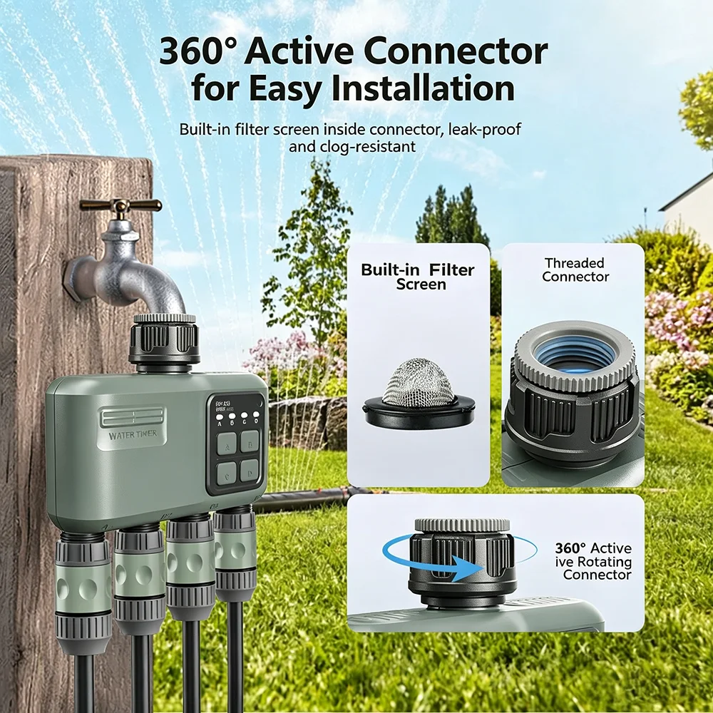 Temporizador de Riego Intelige - Smart Garden Tools reseña y precio