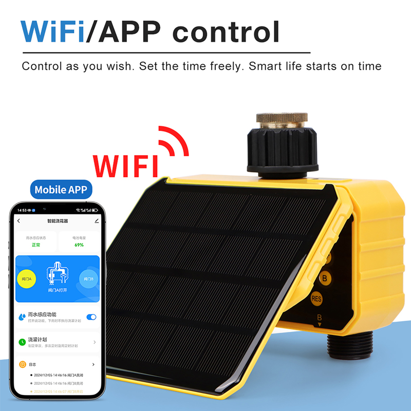 Temporizador de Riego Solar Wi - Smart Garden Tools reseña y precio
