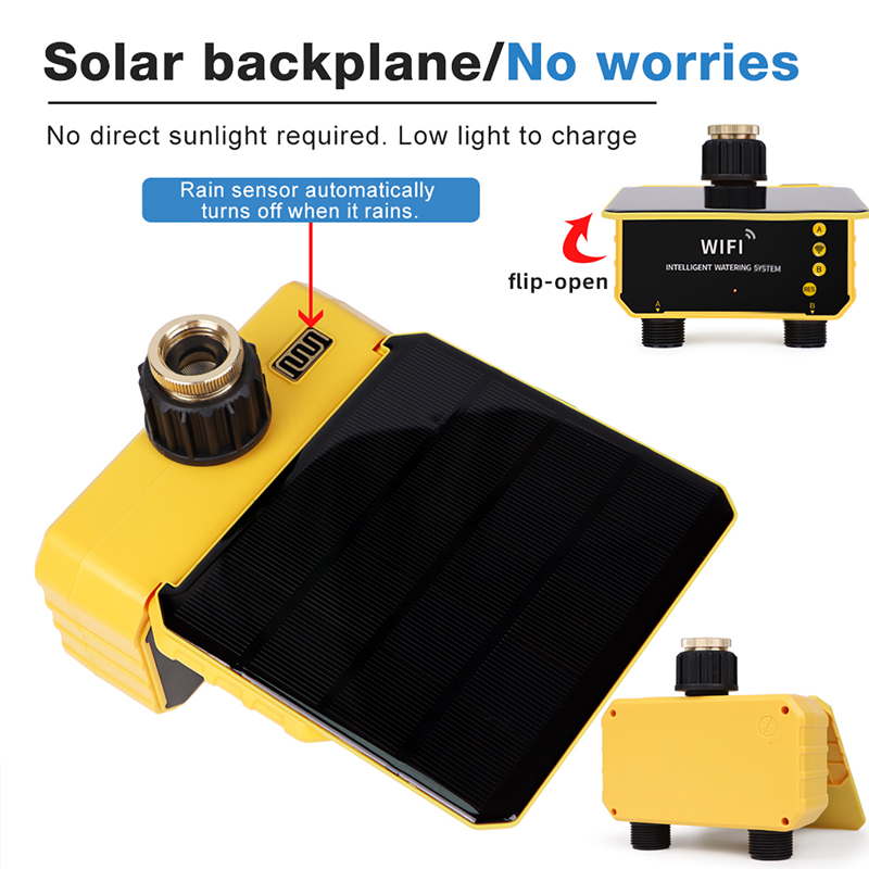 Temporizador de Riego Solar Wi - Smart Garden Tools reseña y precio
