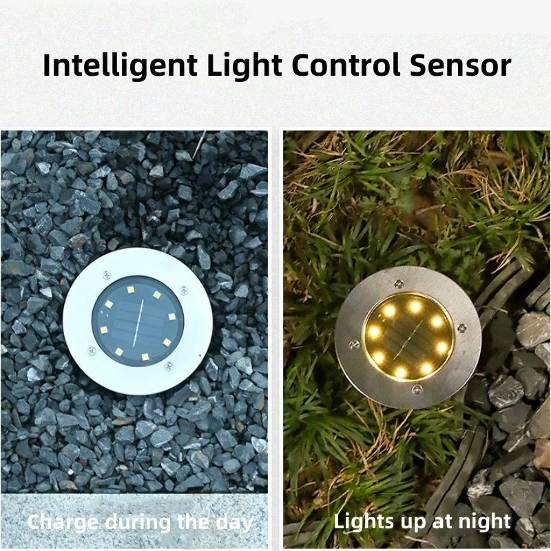 Luces LED solares para jardín, - Smart Garden Tools reseña y precio