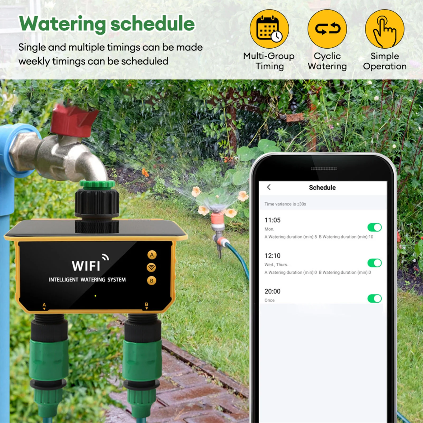 Temporizador de Riego Intelige - Smart Garden Is reseña y precio