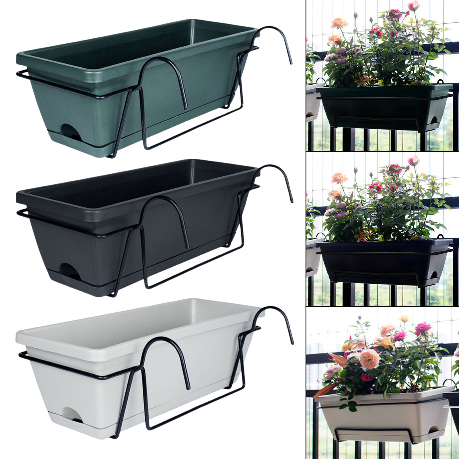 Maceta con barandilla para bal - Vertical Planter Tower reseña y precio