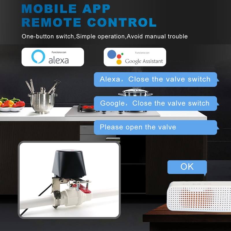 Válvula de Gas Inteligente Tuy - Smart Garden Timer reseña y precio