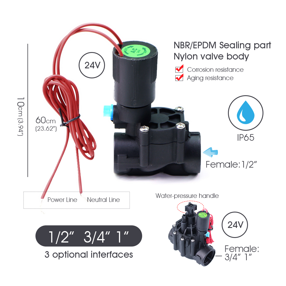 Controlador de válvula solenoi - Smart Garden Tools reseña y precio